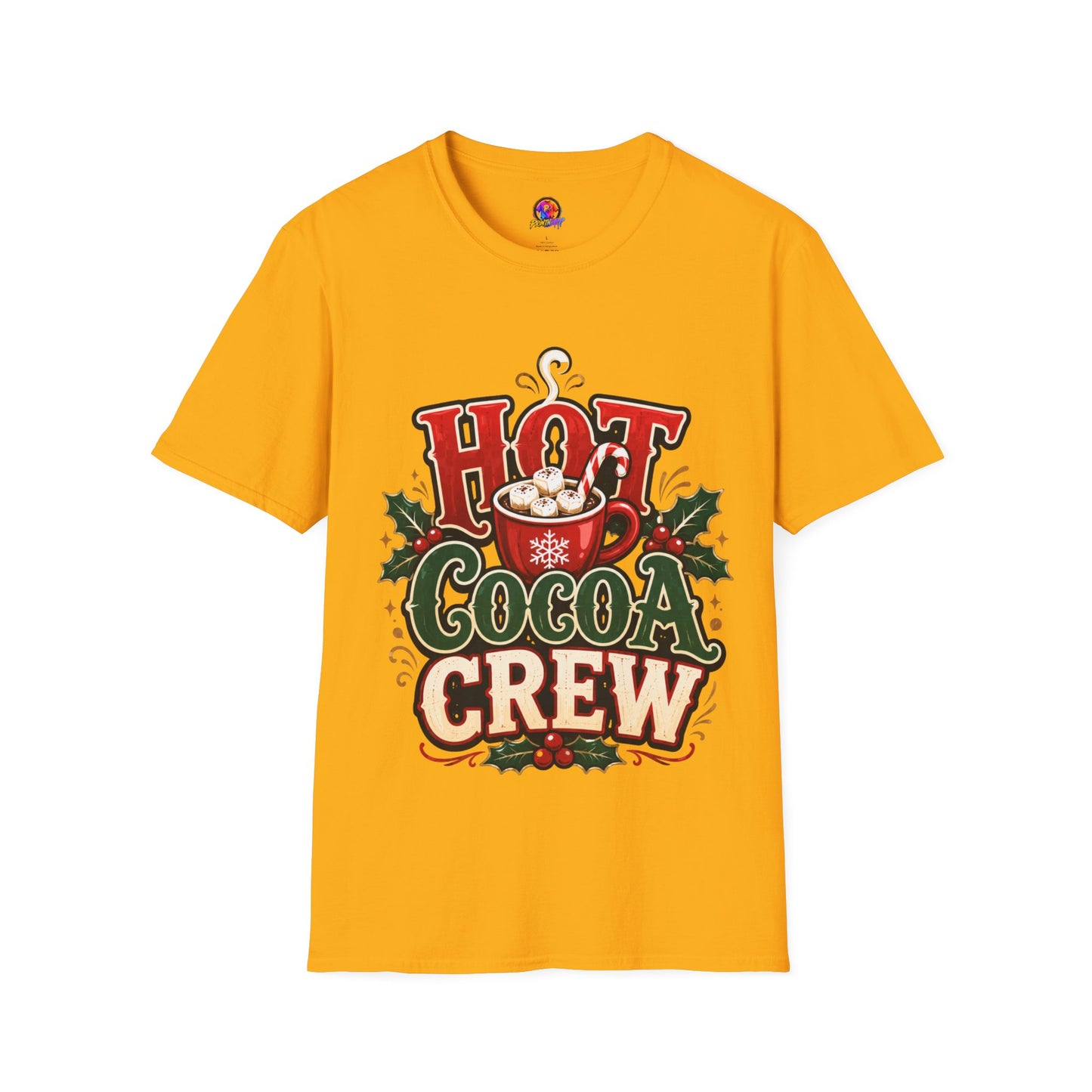 Hot Cocoa Crew T‑Shirt — Cozy Holiday Hot Chocolate Graphic Tee