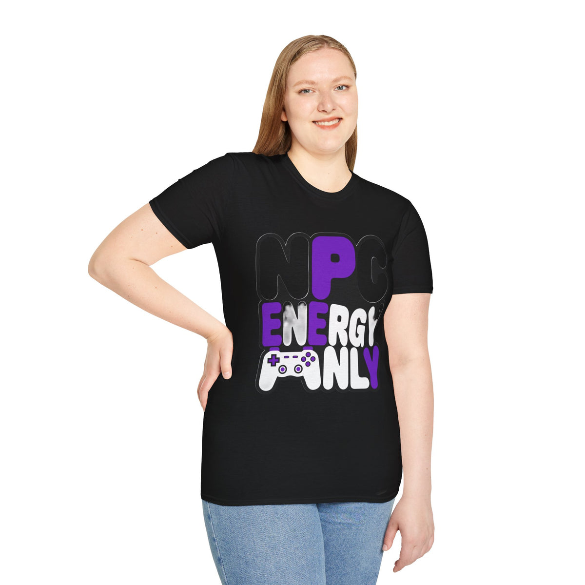NPC Energy Only T-Shirt — Gamer Graphic Tee - Trending Now - August 2026