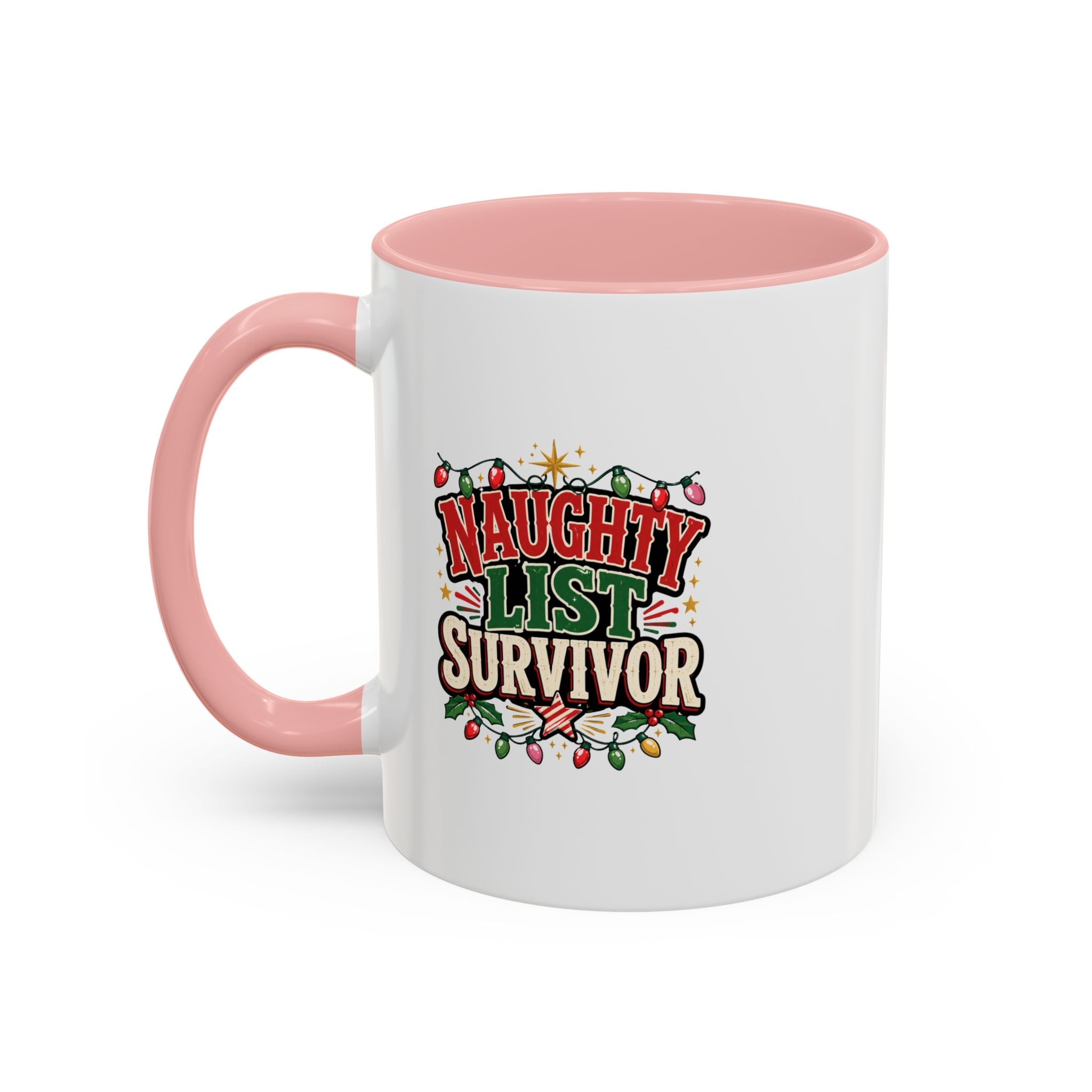 Accent Coffee Mug Naughty List Survivor