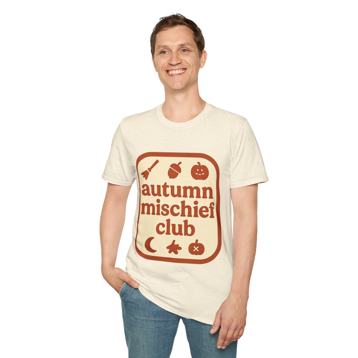 Autumn Mischief Club T-Shirt — Cozy Fall Graphic Tee - Trending Now - August 2026