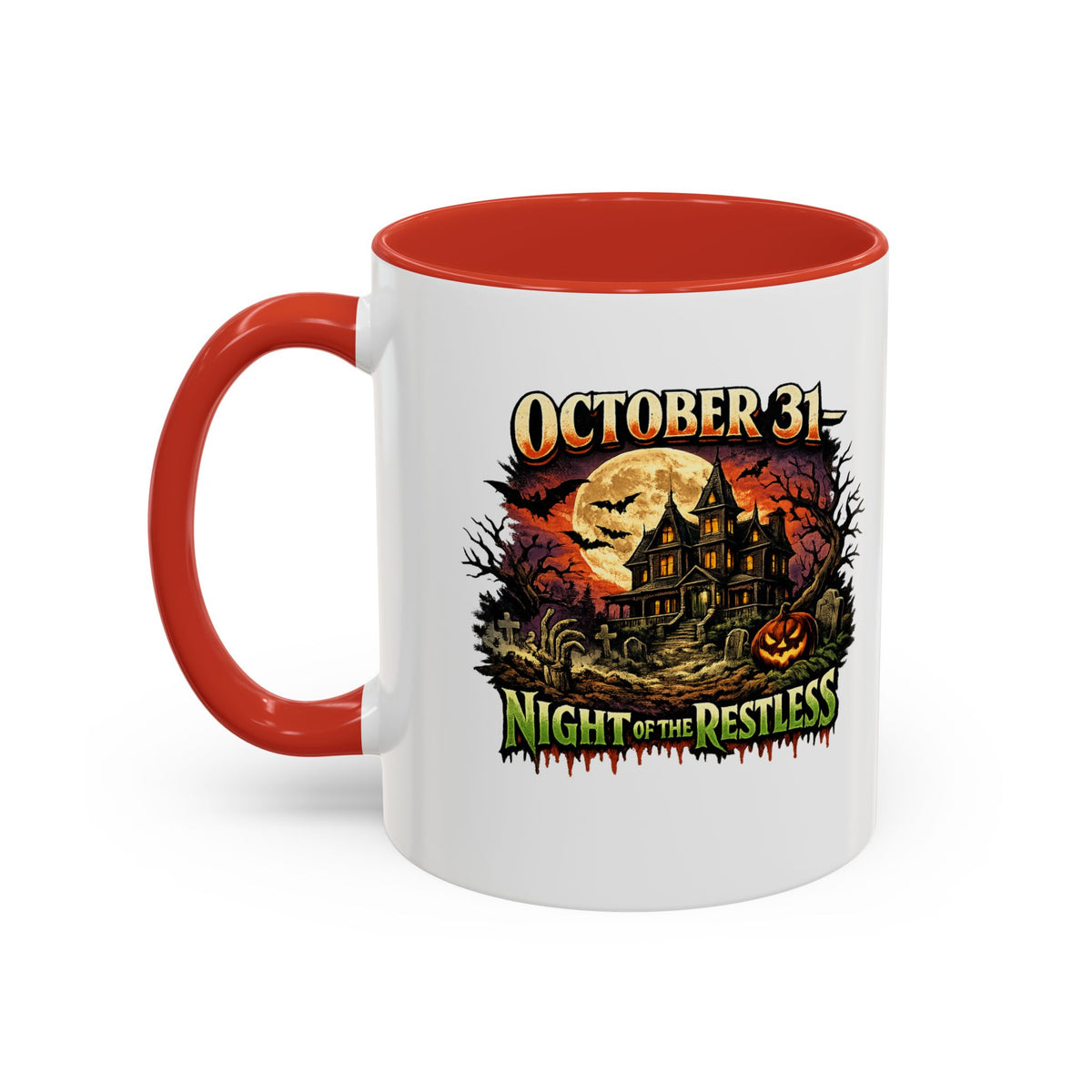Halloween  October 31 Accent Coffee Mug