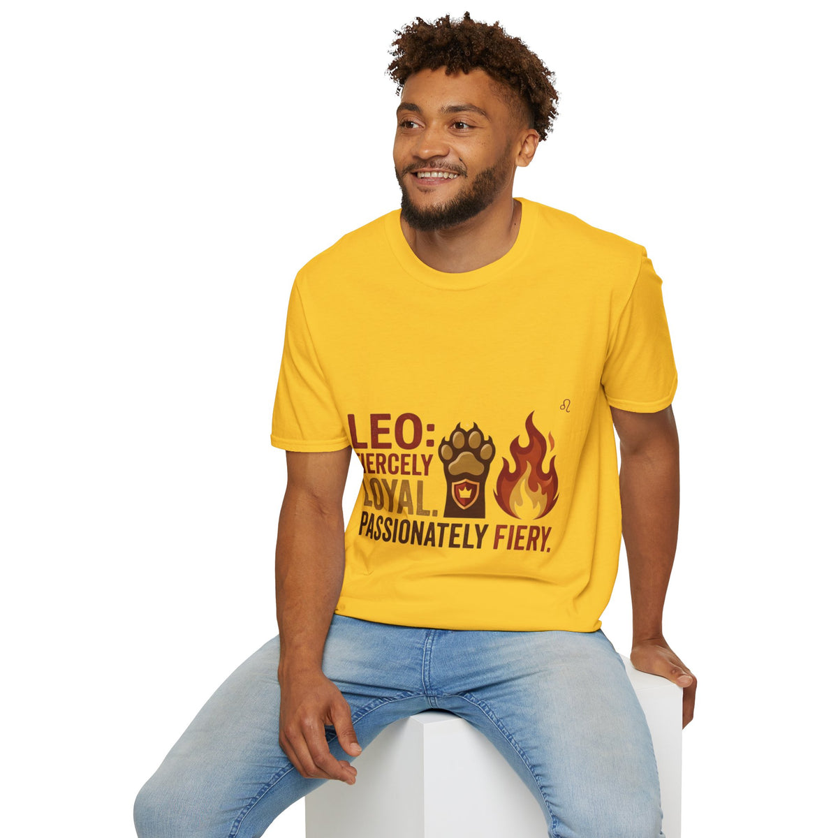 Leo Zodiac T-Shirt — Fiercely Loyal, Passionately Fiery Tee