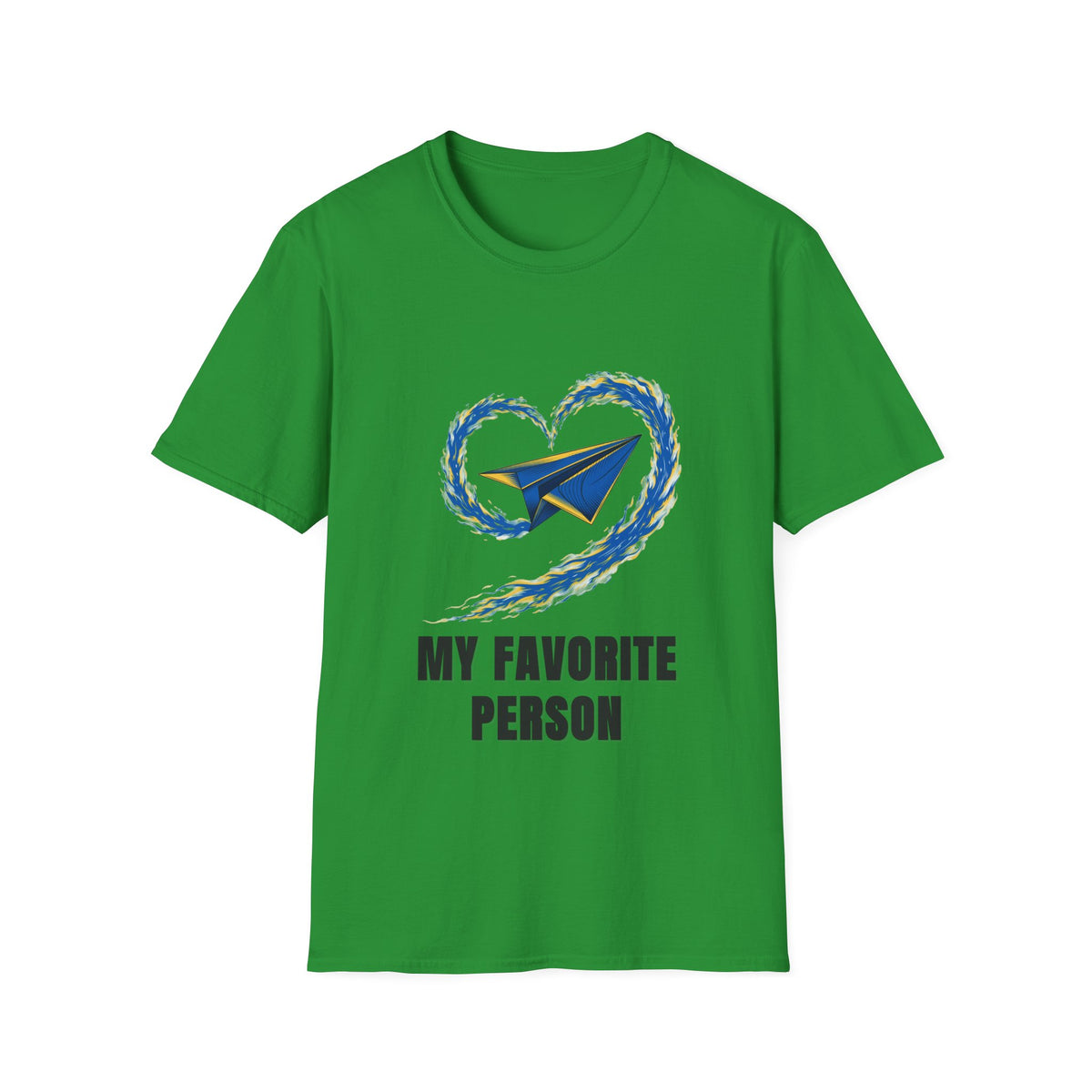 Paper Plane Heart T-Shirt — “My Favorite Person” Graphic Tee - Trending Now - August 2026