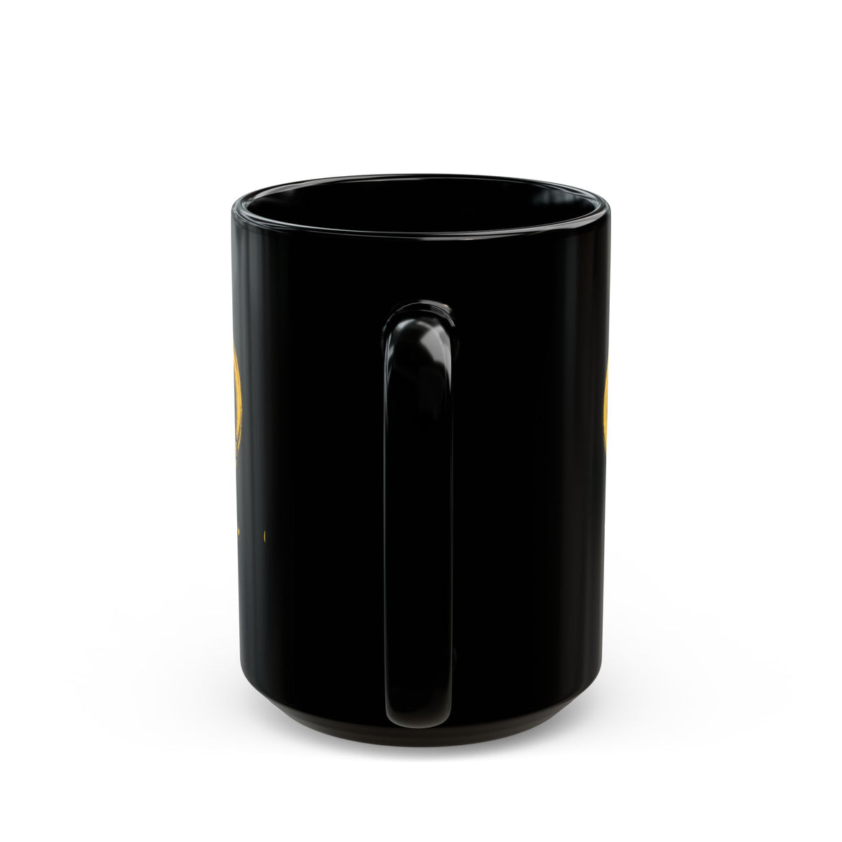 Childhood Cancer Awareness Mug – "In This Family No One Fights Alone" Black Coffee Cup (11oz, 15oz)