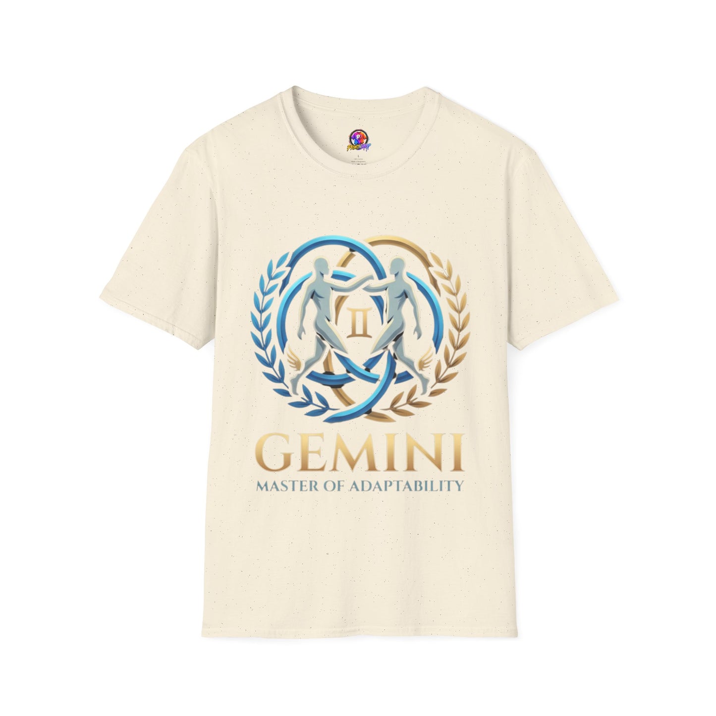 Gemini Zodiac T-Shirt — 'Gemini: Master of Adaptation' Astrological Graphic Tee