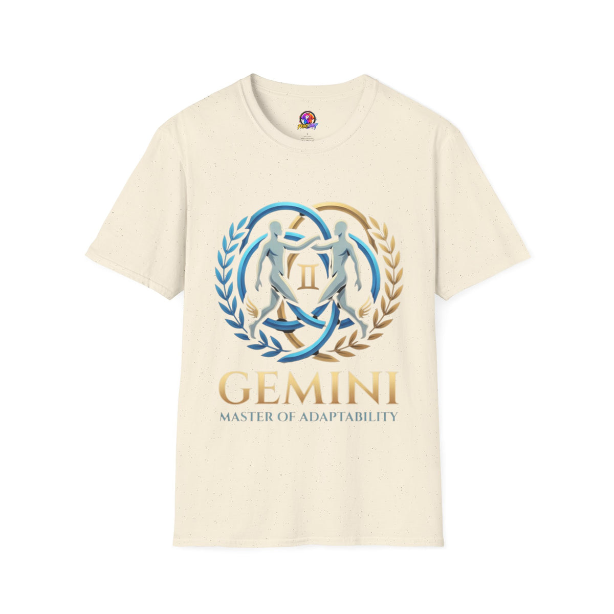 Gemini Zodiac T-Shirt — 'Gemini: Master of Adaptation' Astrological Graphic Tee