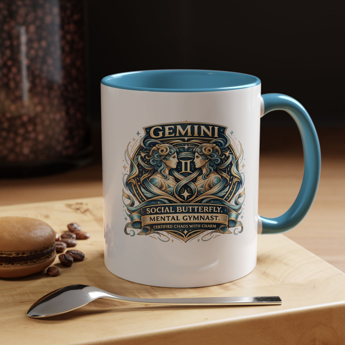Zodiac  Gemini Accent Coffee Mug
