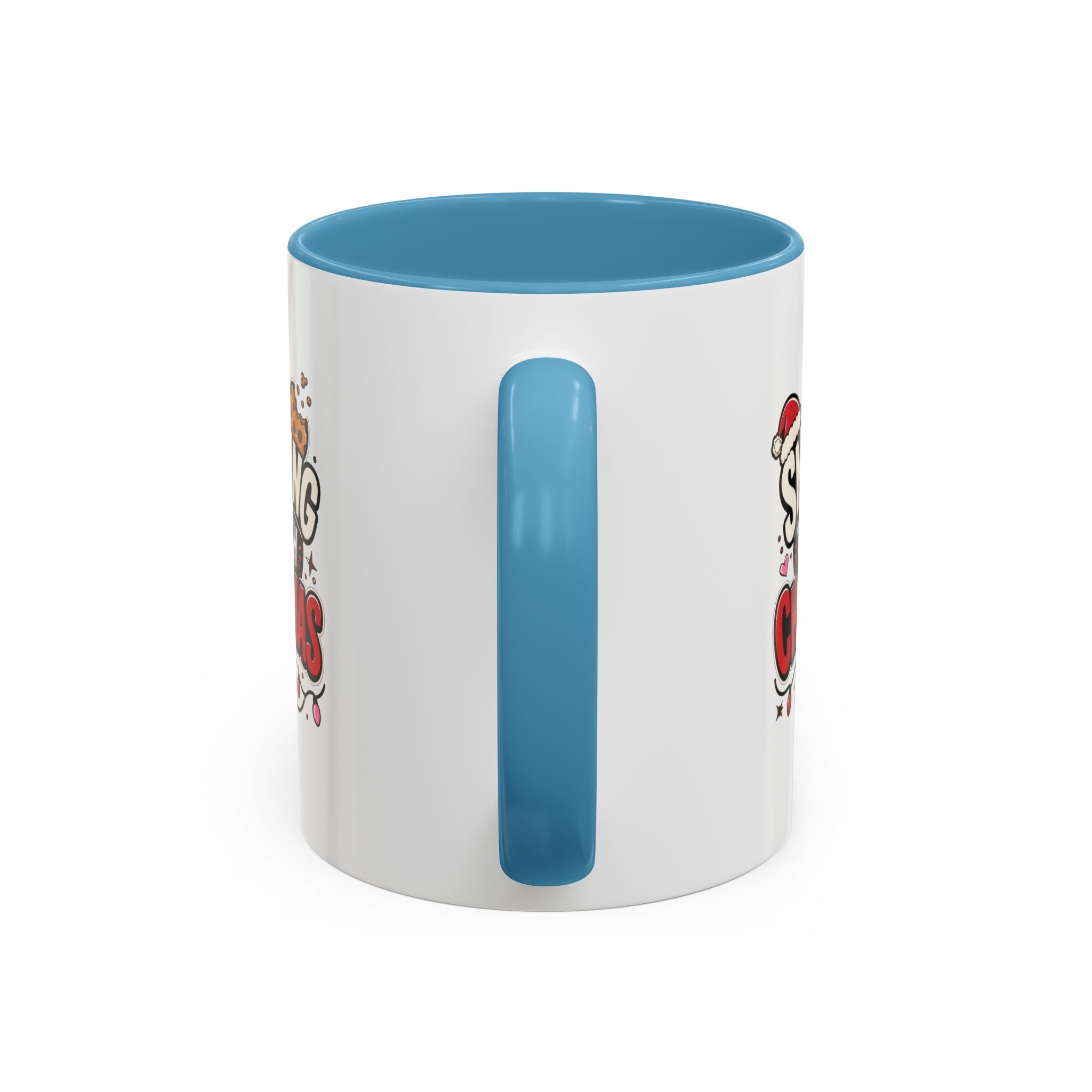Modern Day Christmas Snacking Through Christmas Coffee Mug