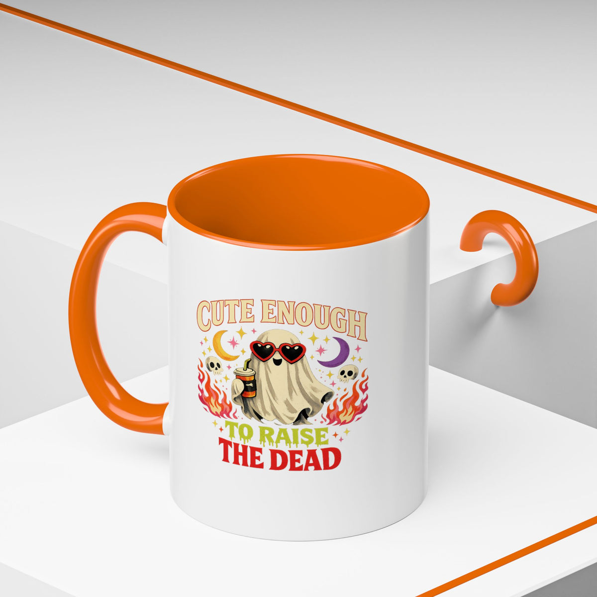 Halloween  Cute Enough Accent Coffee Mug