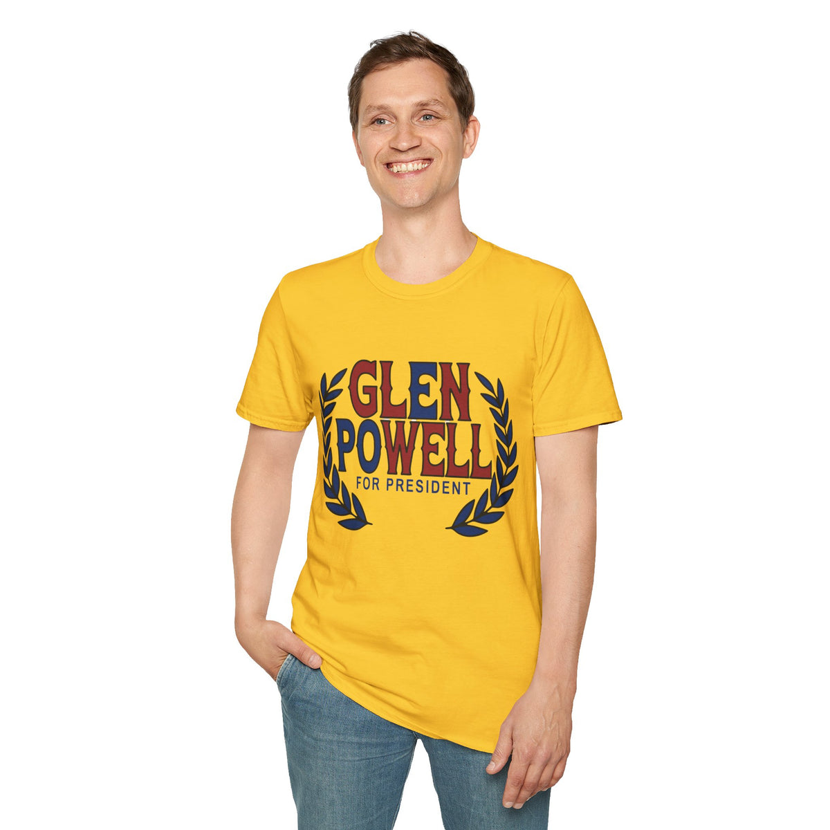 Glen Powell For President Campaign T-Shirt - Trending Now - August 2026