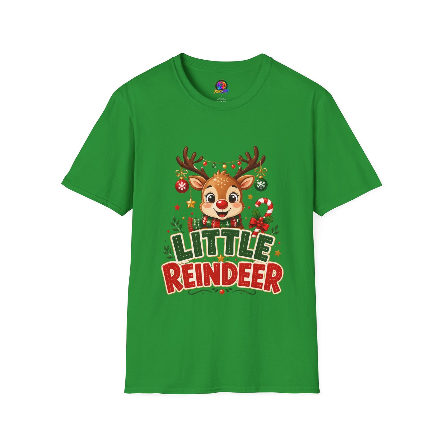 Little Reindeer T-Shirt — Cute Christmas Holiday Kids & Family Shirt