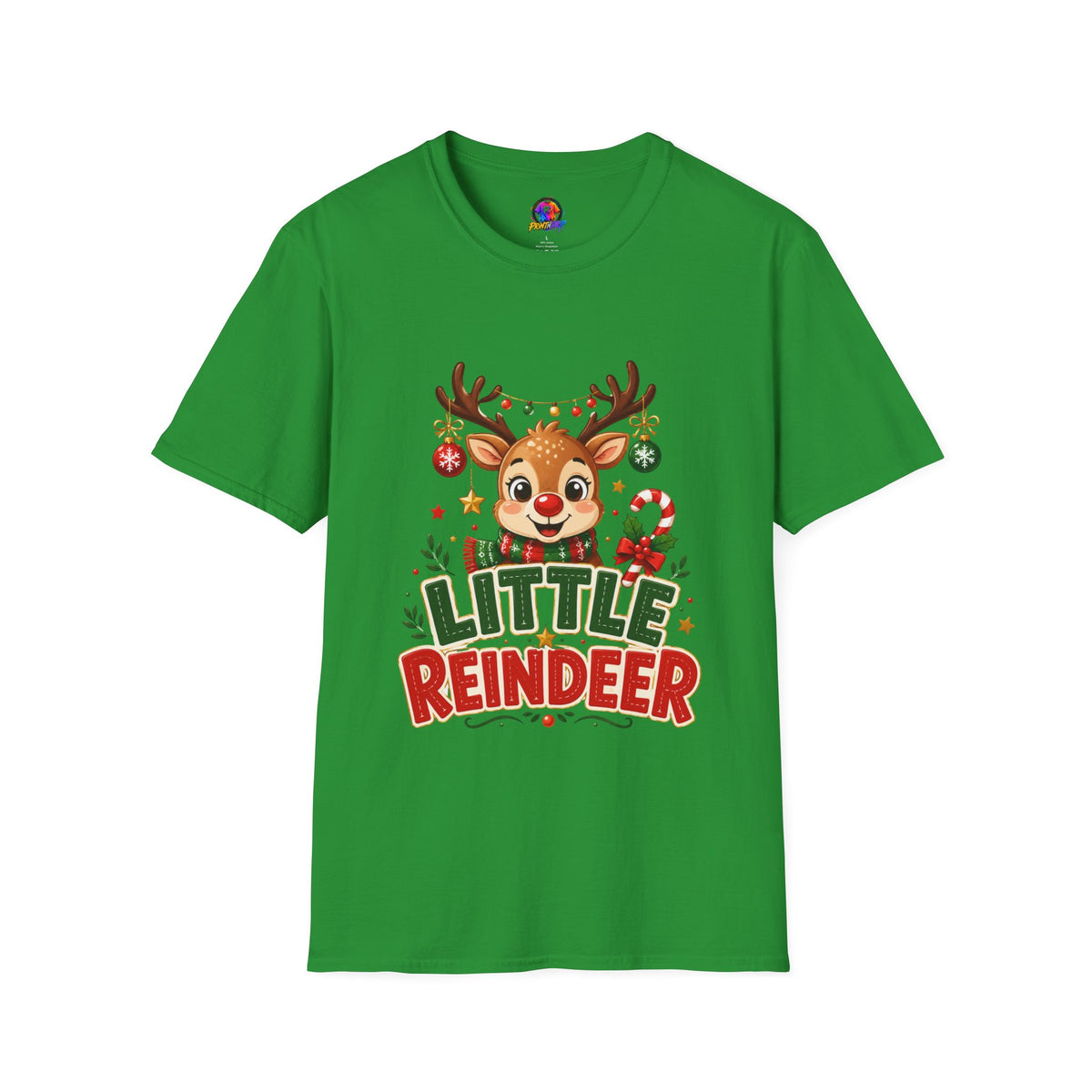 Little Reindeer T-Shirt — Cute Christmas Holiday Kids & Family Shirt