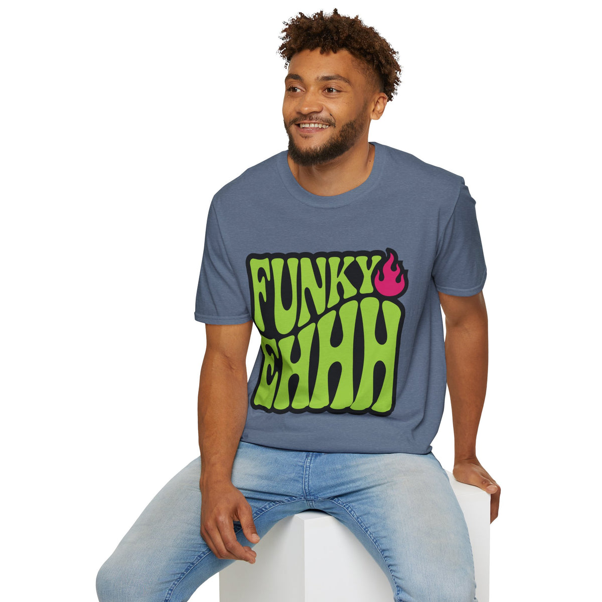 Funky Chili T-Shirt — Retro Psychedelic Green Flame Graphic Tee - Trending Now - August 2026