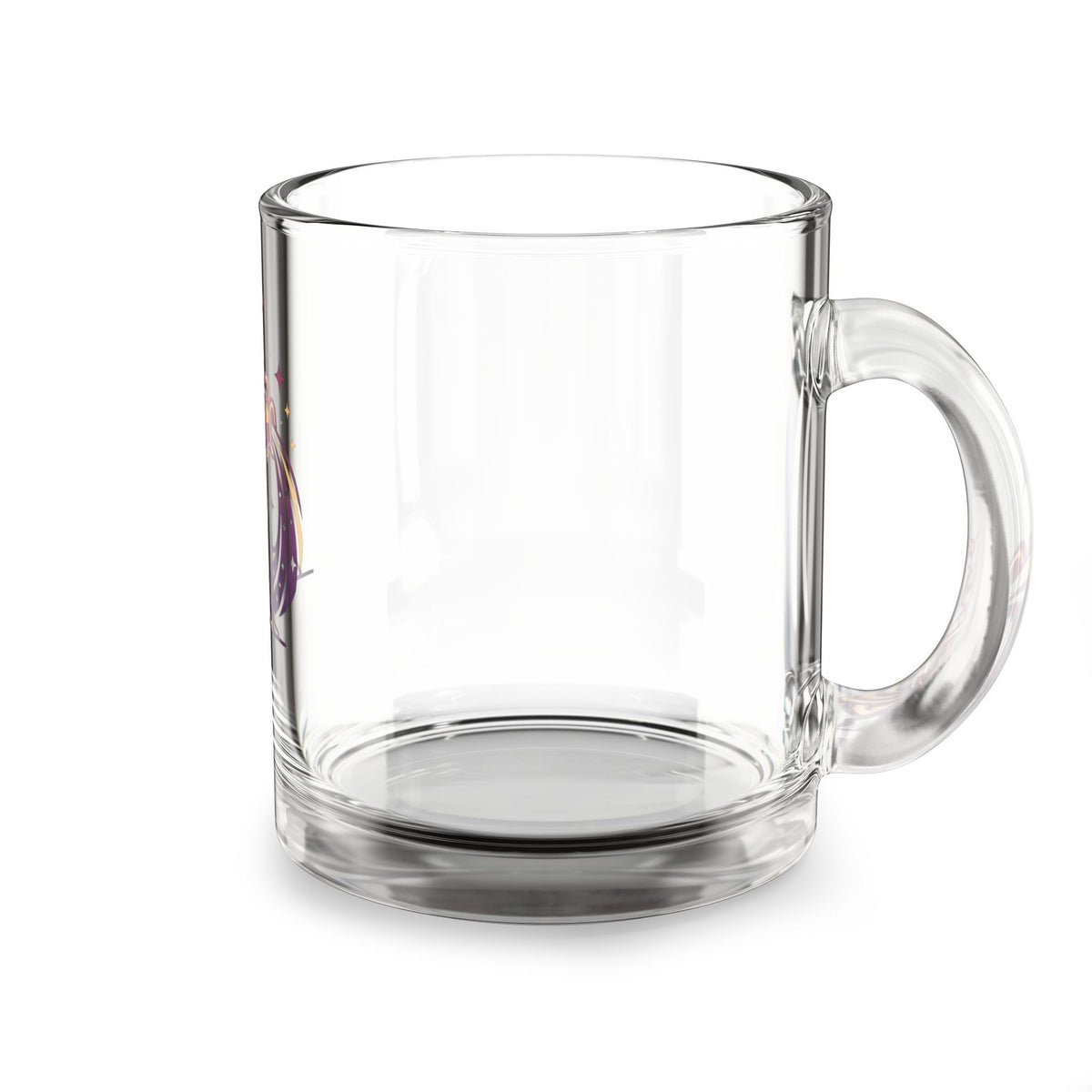 Aquarius Zodiac Glass Mug — 10oz Horoscope Coffee Cup
