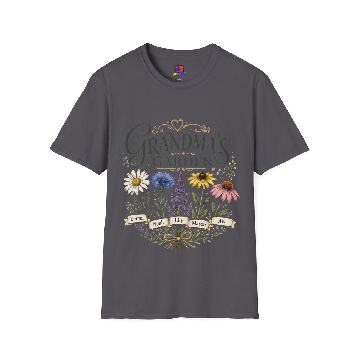 Grandma's Garden T-Shirt — Floral ‘Grandma’s Garden’ Gift Tee