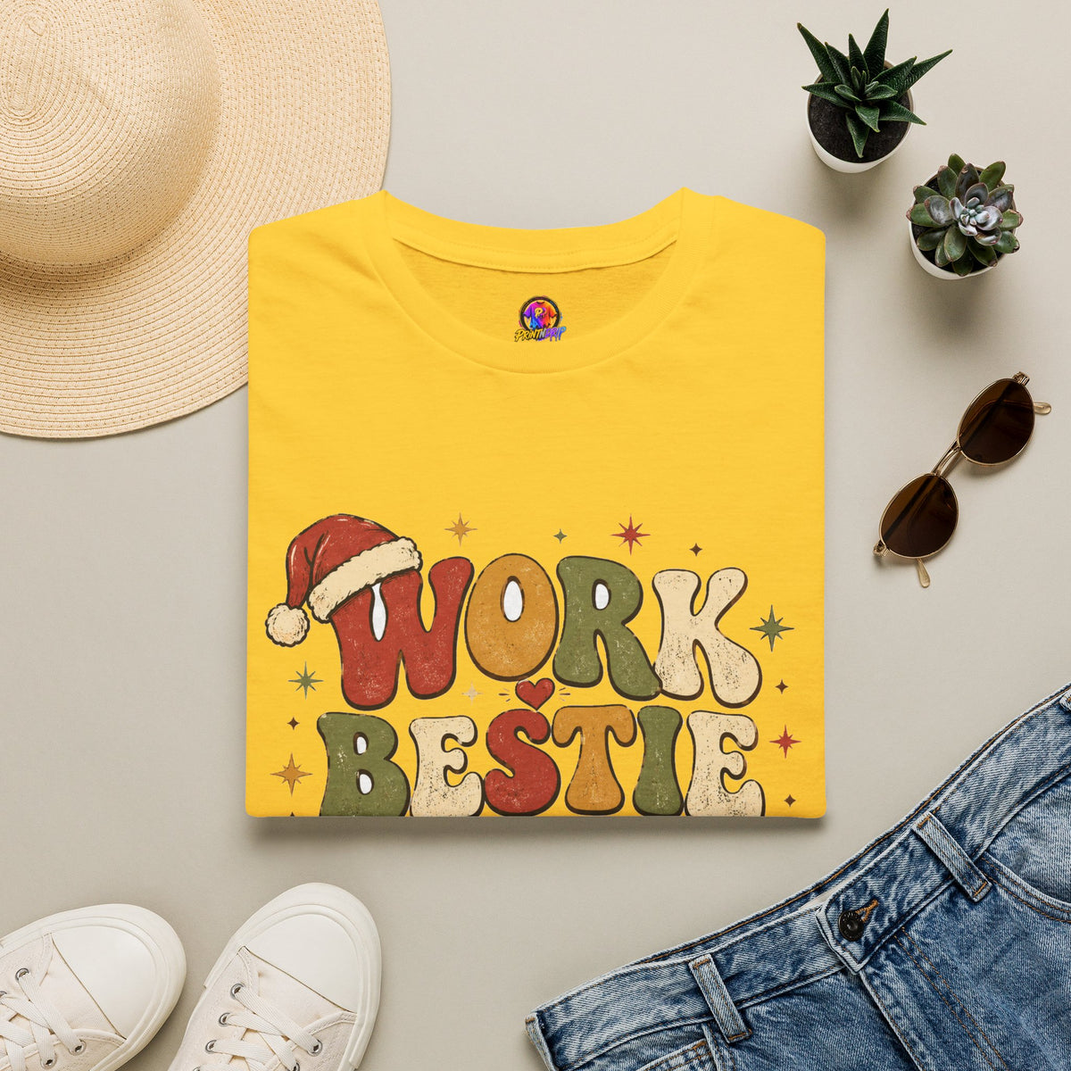 Work Bestie Holiday Club T-Shirt