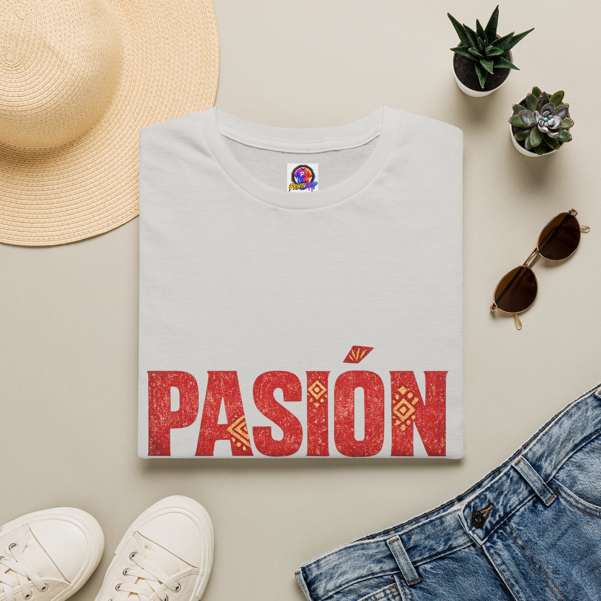 Spain Pasión Roja T-Shirt — Bold Spanish Pride Graphic Tee
