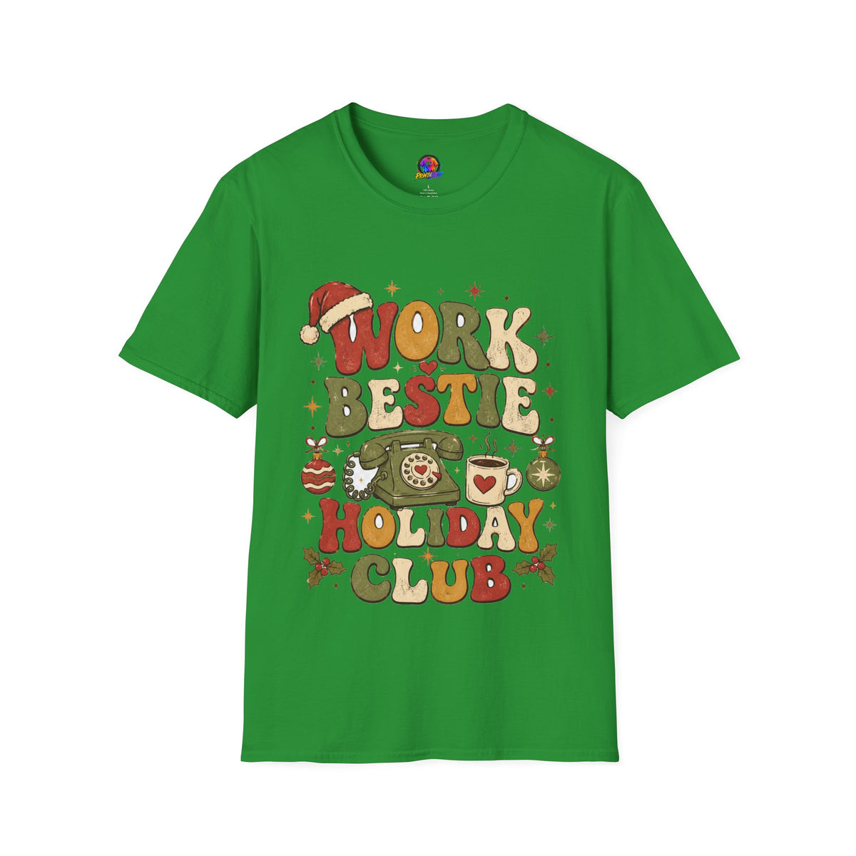 Work Bestie Holiday Club T-Shirt