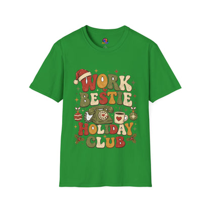 Work Bestie Holiday Club T-Shirt