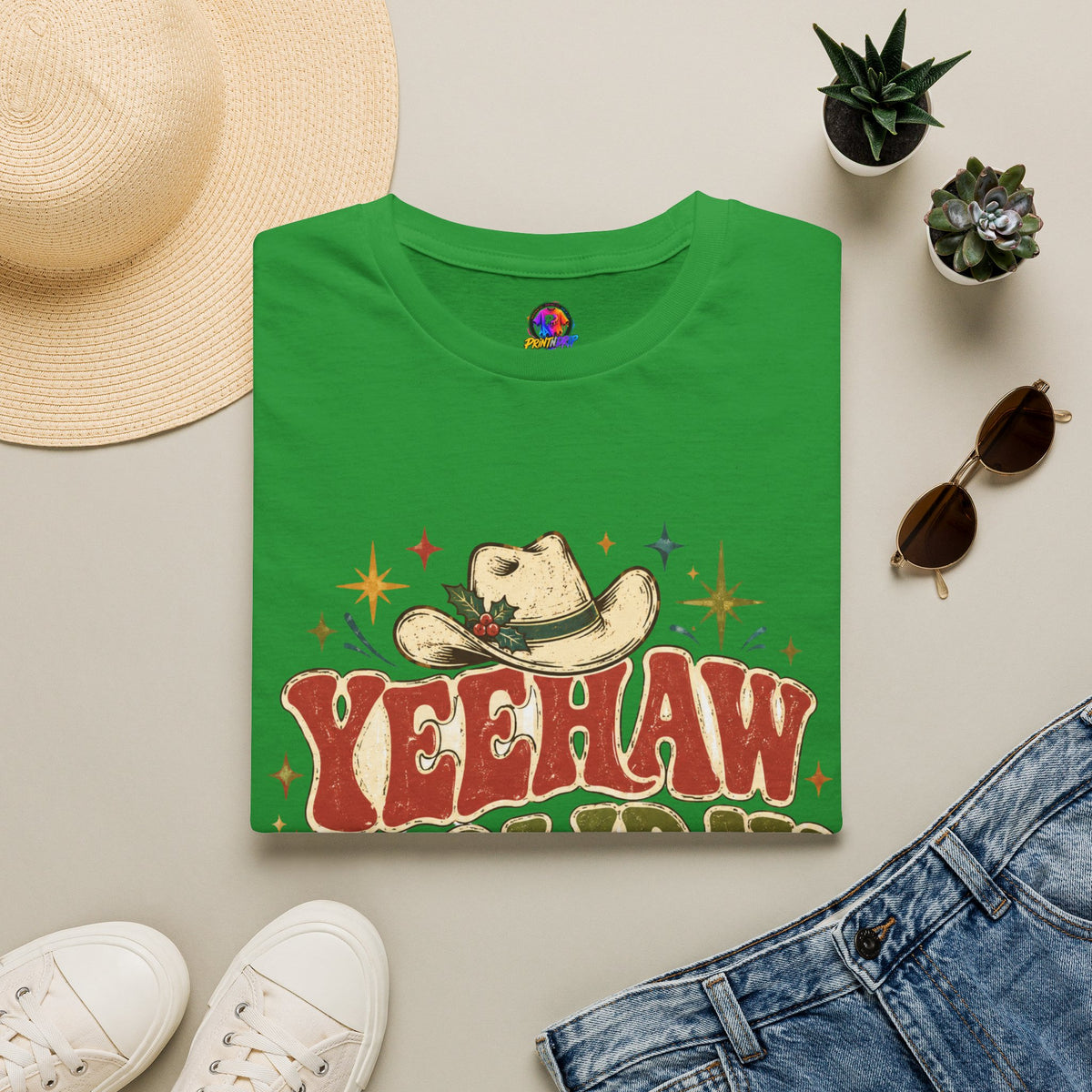 Yeehaw Holiday Mood T-Shirt