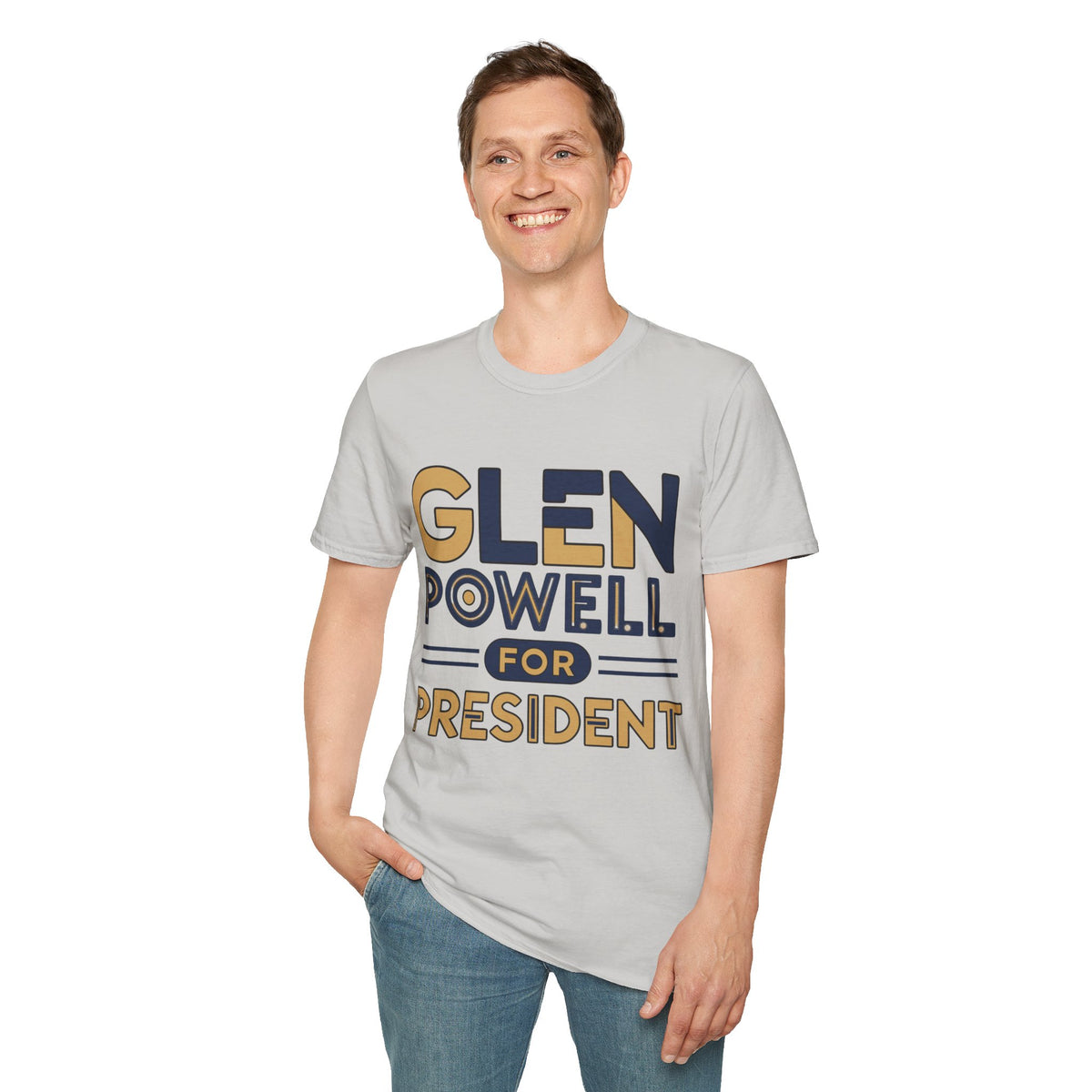 Glen Powell for President T‑Shirt - Trending Now - August 2026