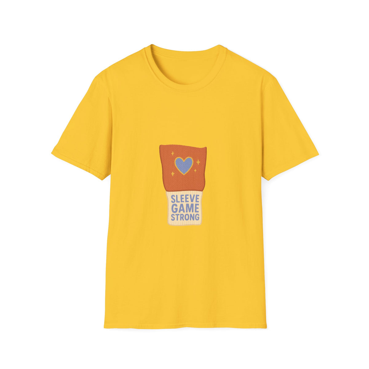 Sleeve Game Strong T-Shirt — Cute Hand-Drawn Sleeve with Heart Graphic - Trending Now - October 2026