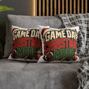 Game Day Christmas Mode Pillowcase Modern Day Christmas