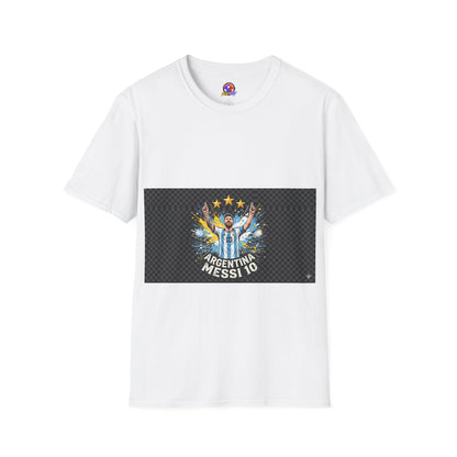 Argentina Messi  Soccer T‑Shirt — Argentina Messi 10 Fan Tee
