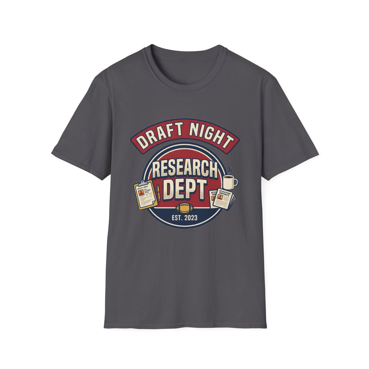 Draft Night Research Dept. T-Shirt – Sports Draft Party Tee - Trending Now - August 2026