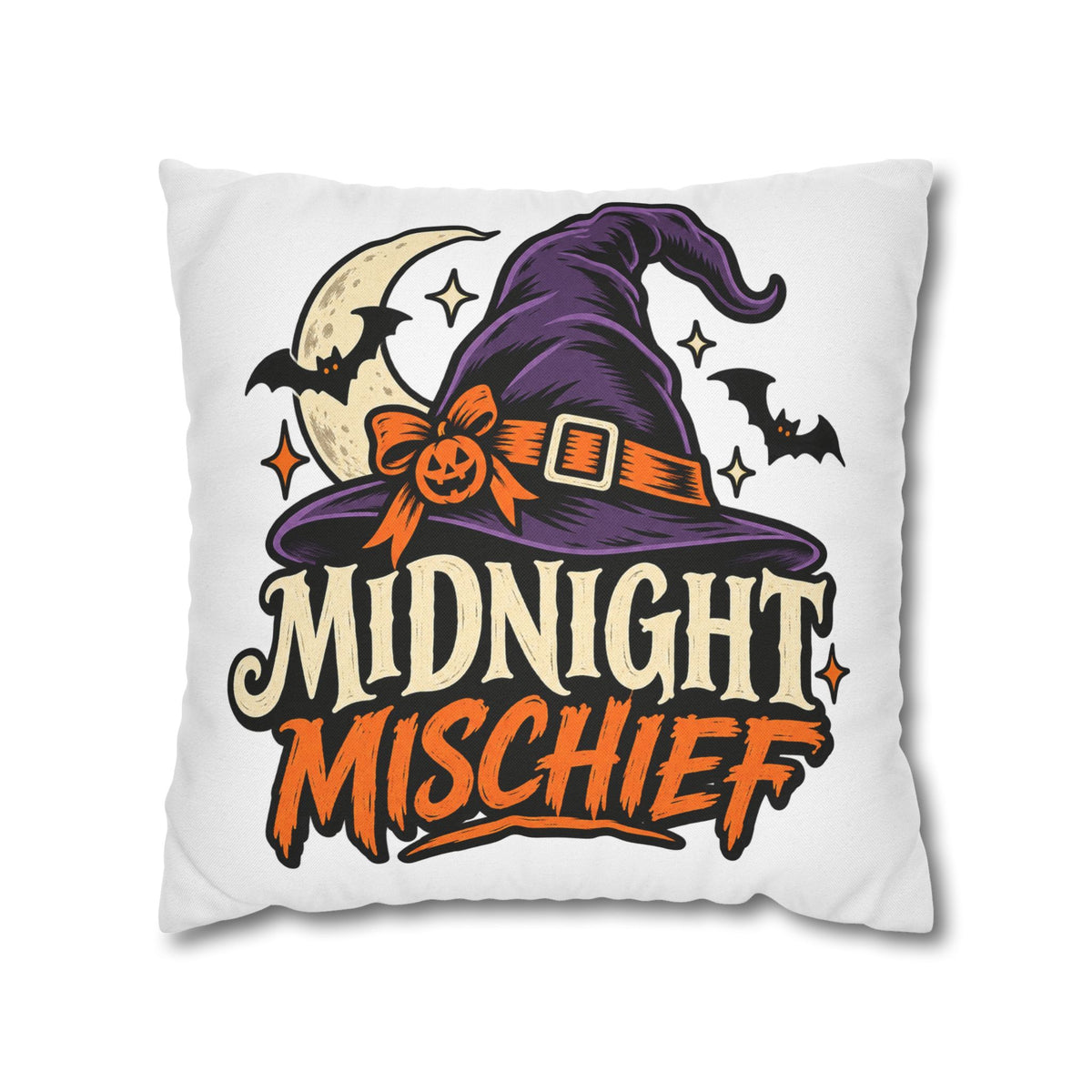 Midnight Mischief Halloween Pillowcase