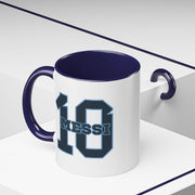 10 'Messi' Accent Coffee Mug — Soccer Jersey Number Coffee Cup