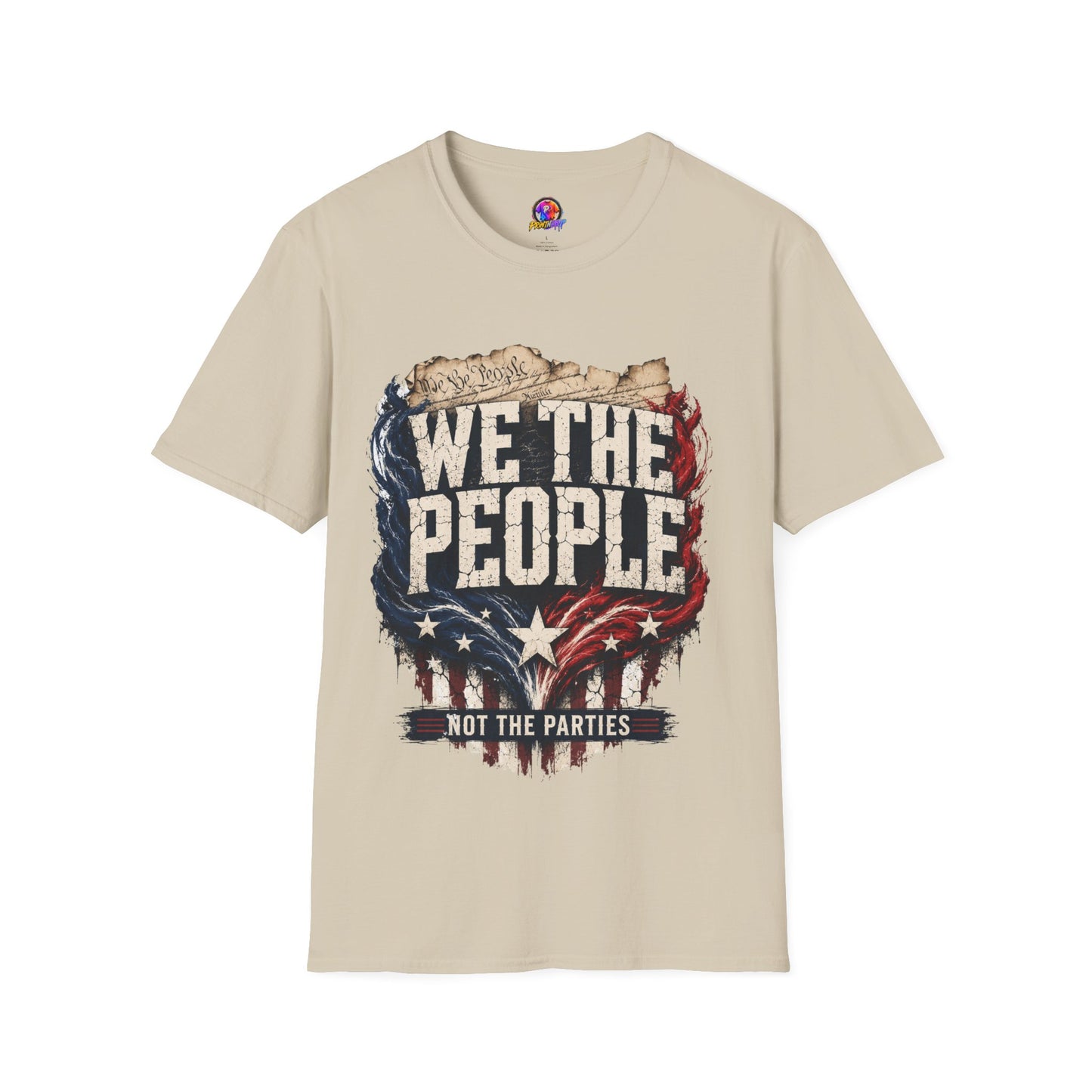 We The People T‑Shirt — Patriotic Americana Tee with ‘We The People’ Design