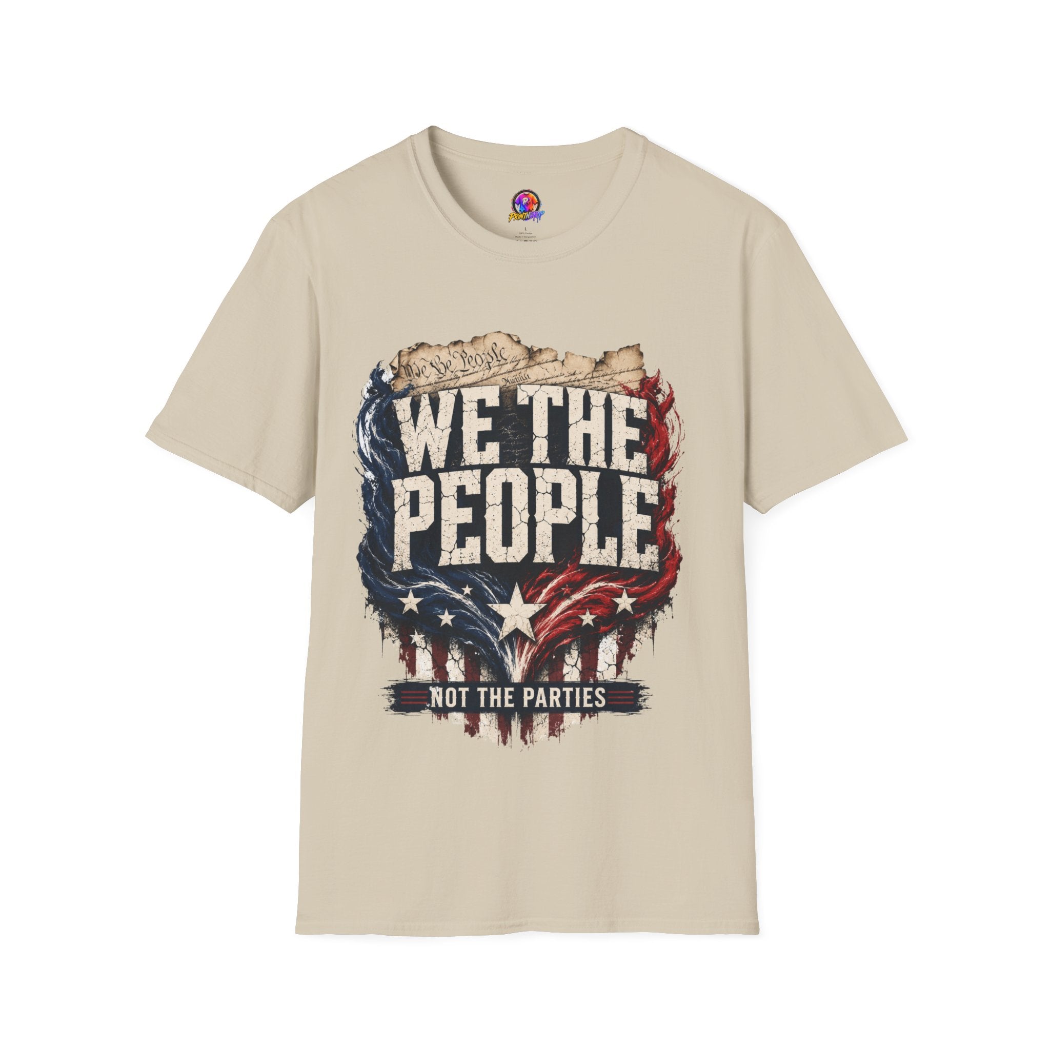 We The People T‑Shirt — Patriotic Americana Tee with ‘We The People’ Design