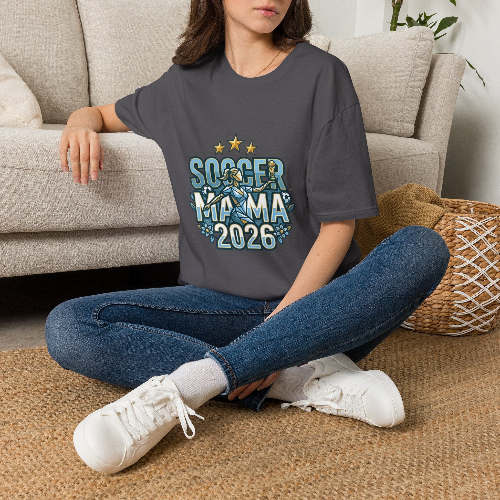 Soccer Mama 2026 T-Shirt — Women's Supporter Mom Tee