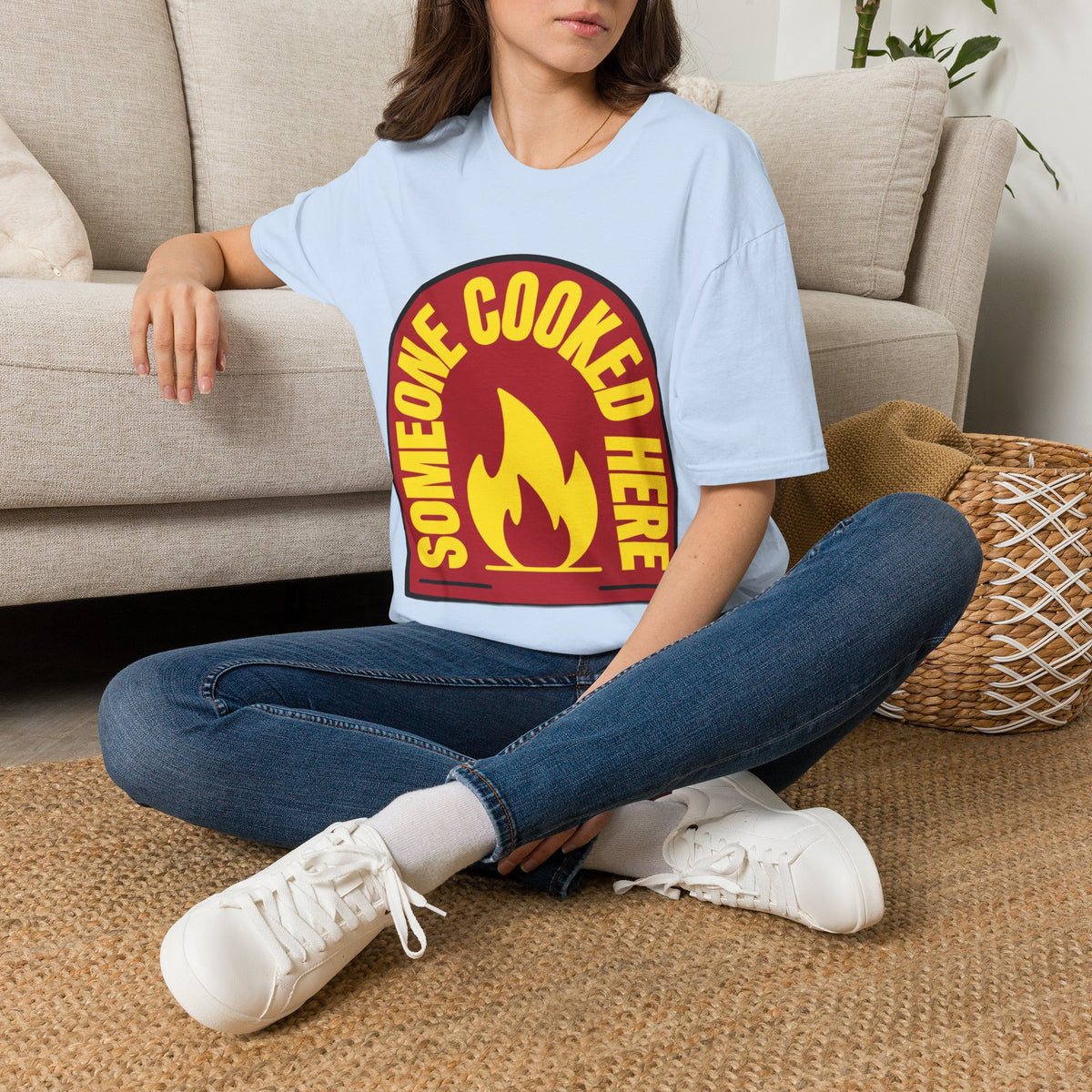 Someone Cooked Here T-Shirt — Funny Chef/Kitchen Cooking Shirt - Trending Now - August 2026