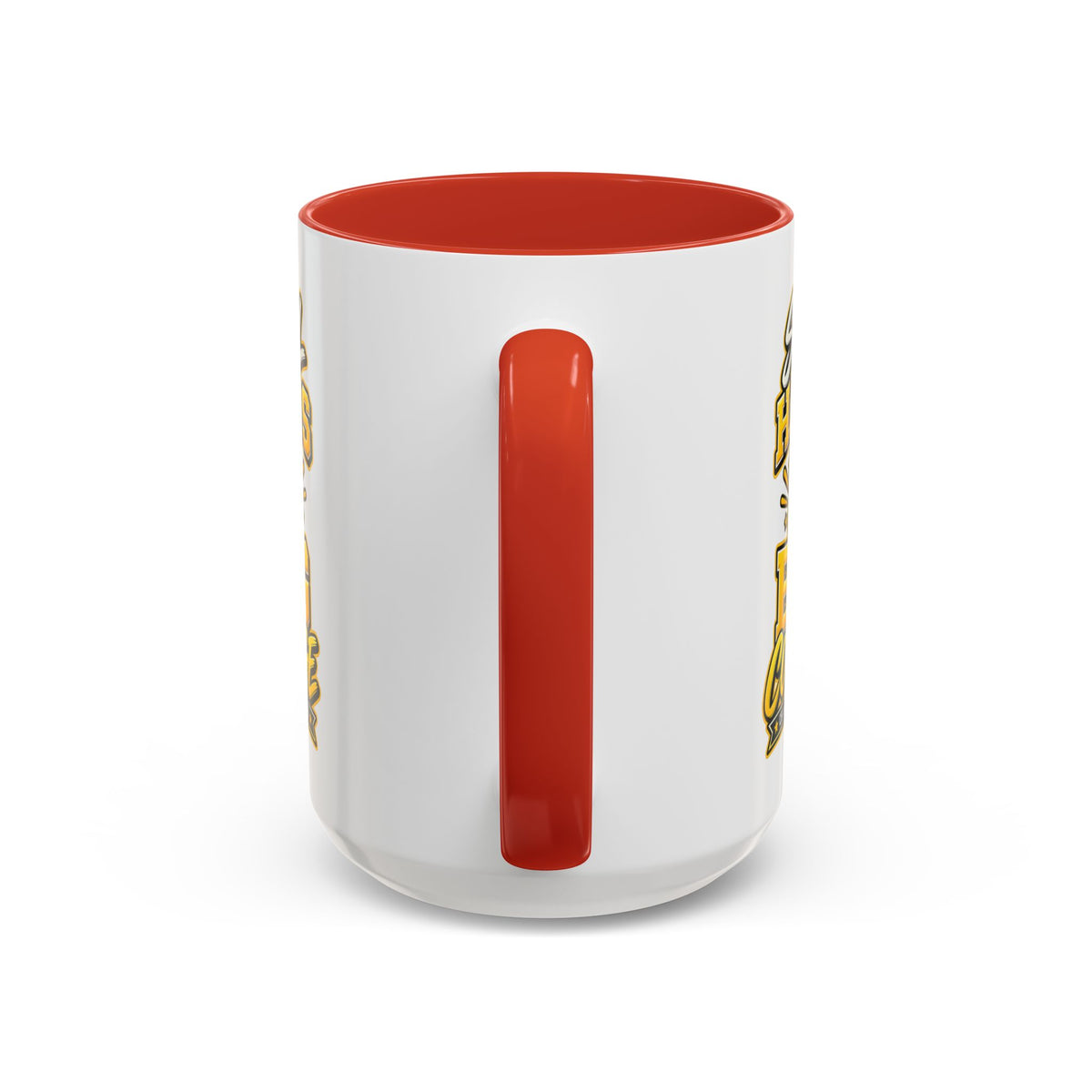 Coffee Mug - "Small Hands Big Courage" Childhood Cancer Awareness Accent Mug