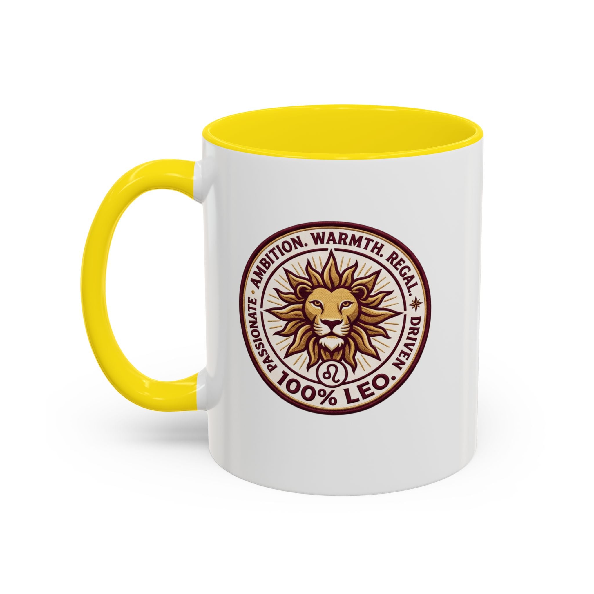 Leo Zodiac Coffee Mug — 100% Leo Lion Horoscope Gift