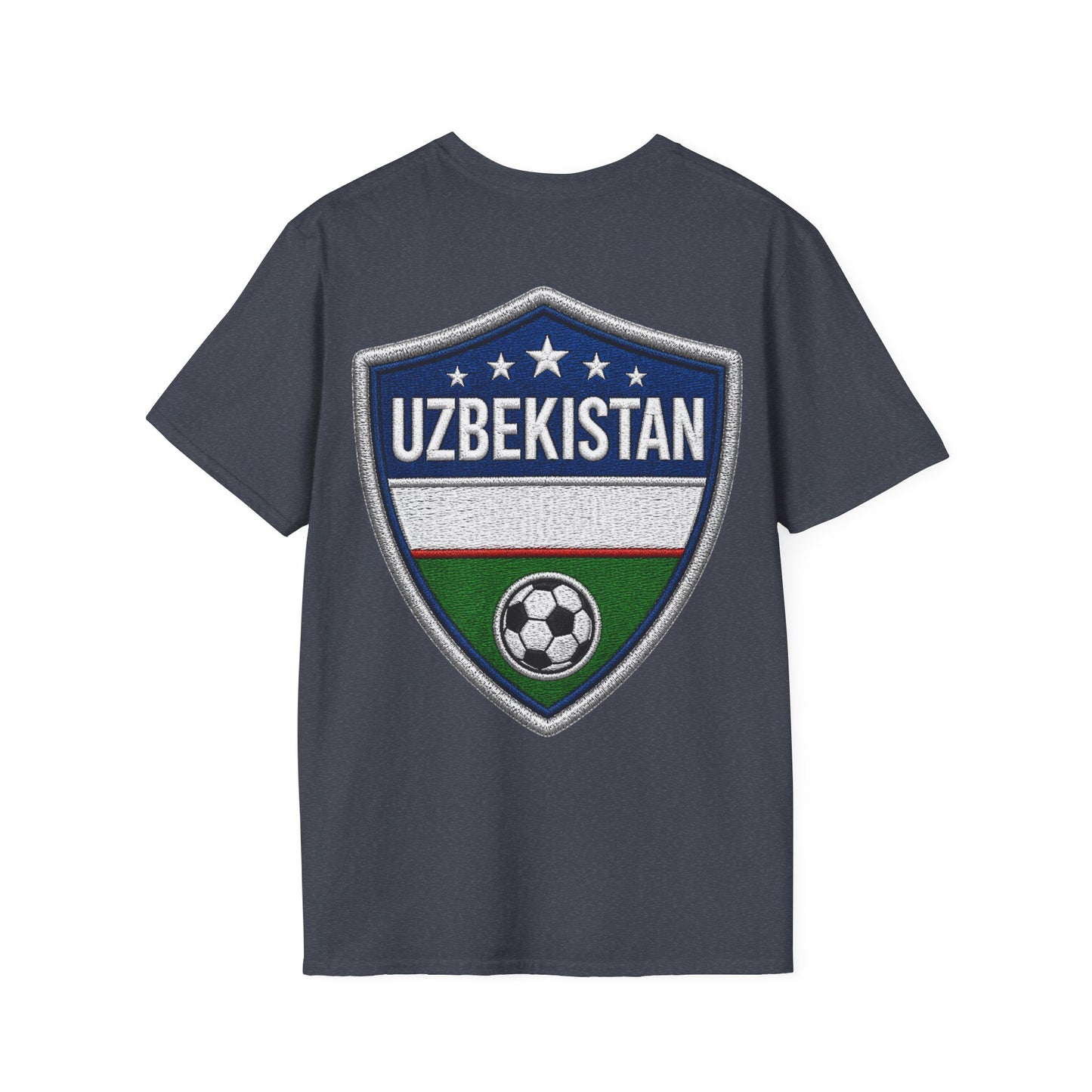 Silk Road Strike Soccer T-Shirt — Uzbekistan Football Graphic Tee