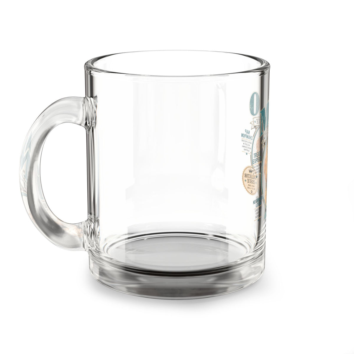 Milo 'The Good Boy Issue' 10oz Glass Mug — Cute Doodle Dog Coffee Cup
