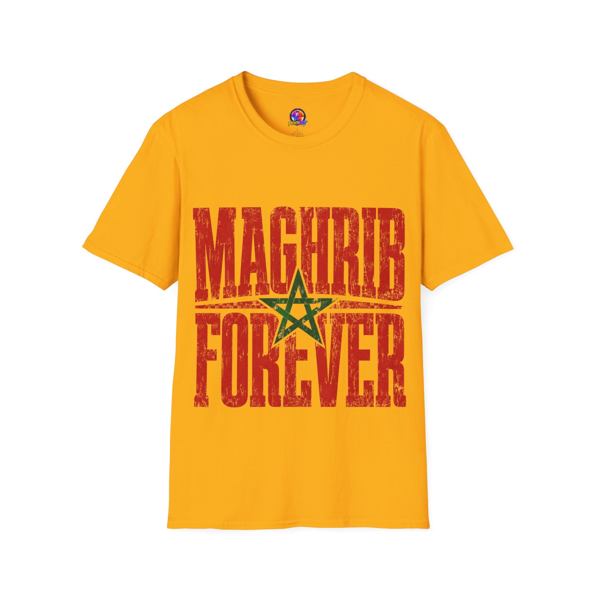 Morocco T-Shirt — Maghrib Forever Moroccan Flag Graphic Tee