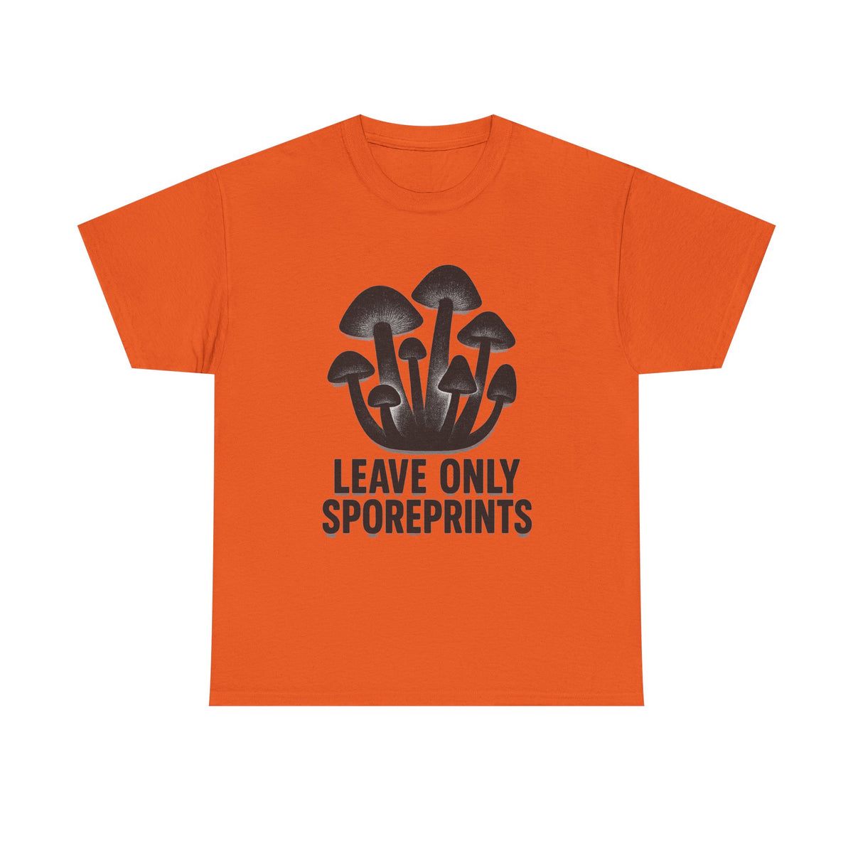 Mushroom Tee — "Leave Only Sporeprints" Eco Nature Graphic Shirt - Trending Now - August 2026