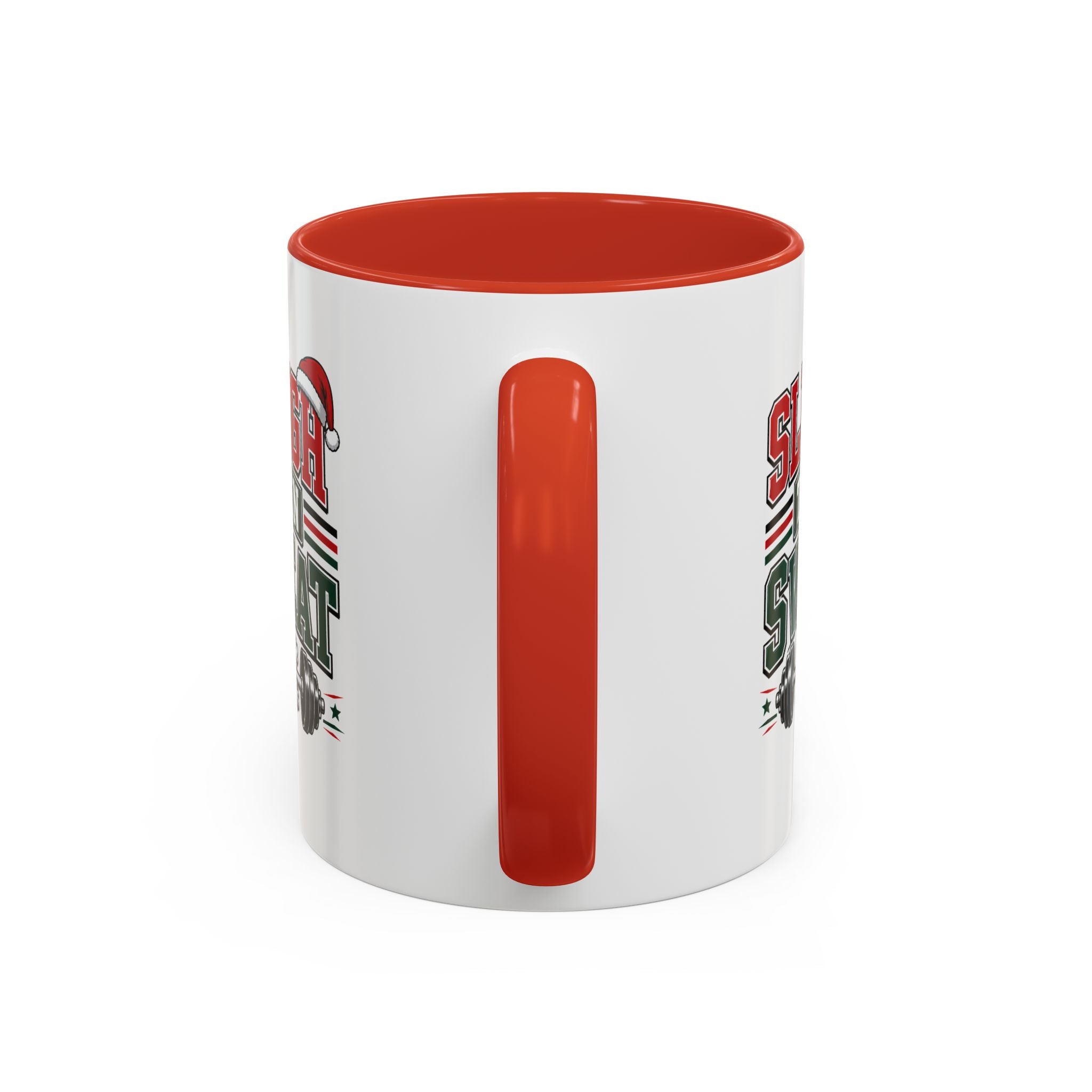 Modern Day Christmas Sleigh Then Sweat Coffee Mug