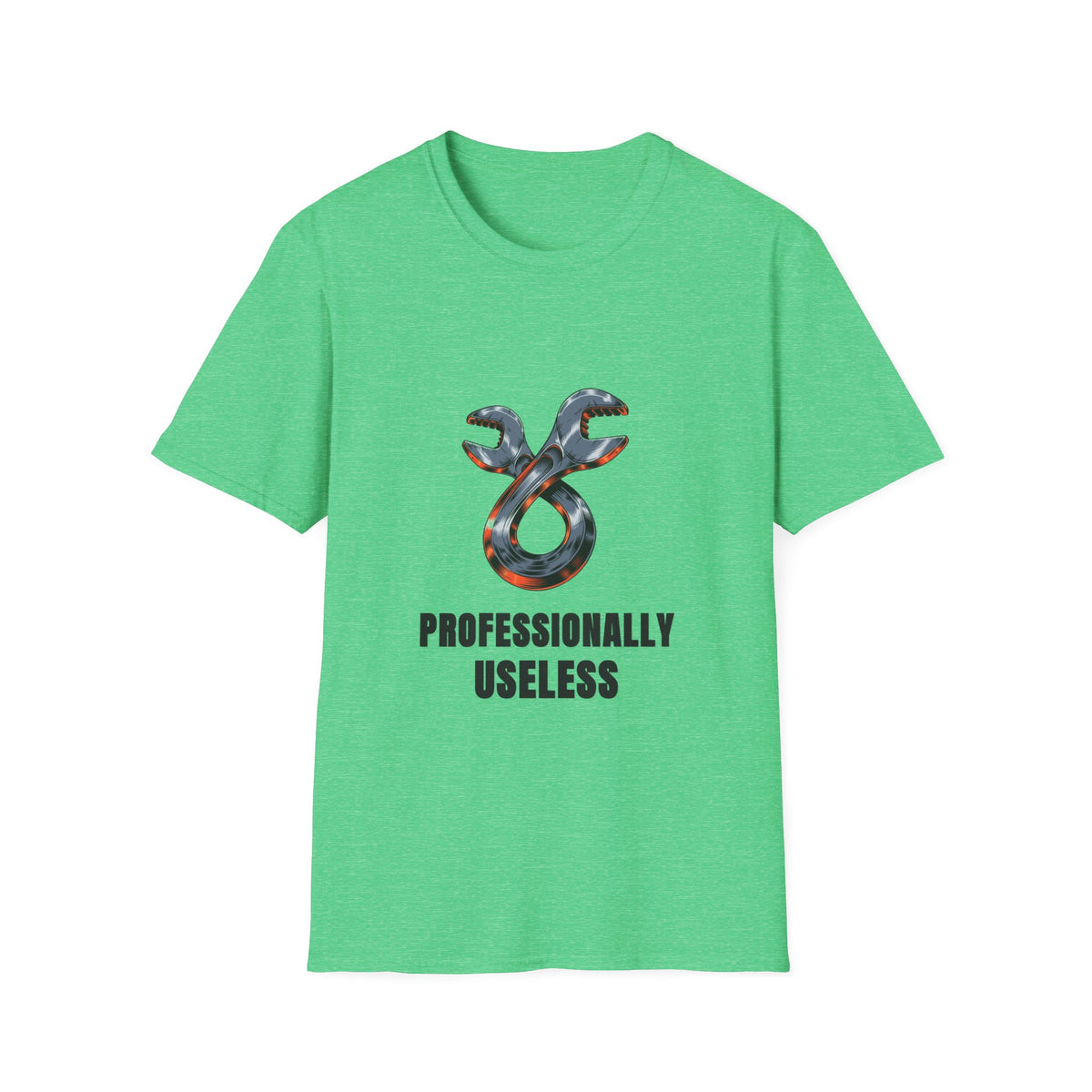 T-Shirt — 'Professionally Useless' Wrench Graphic Tee - Trending Now - August 2026
