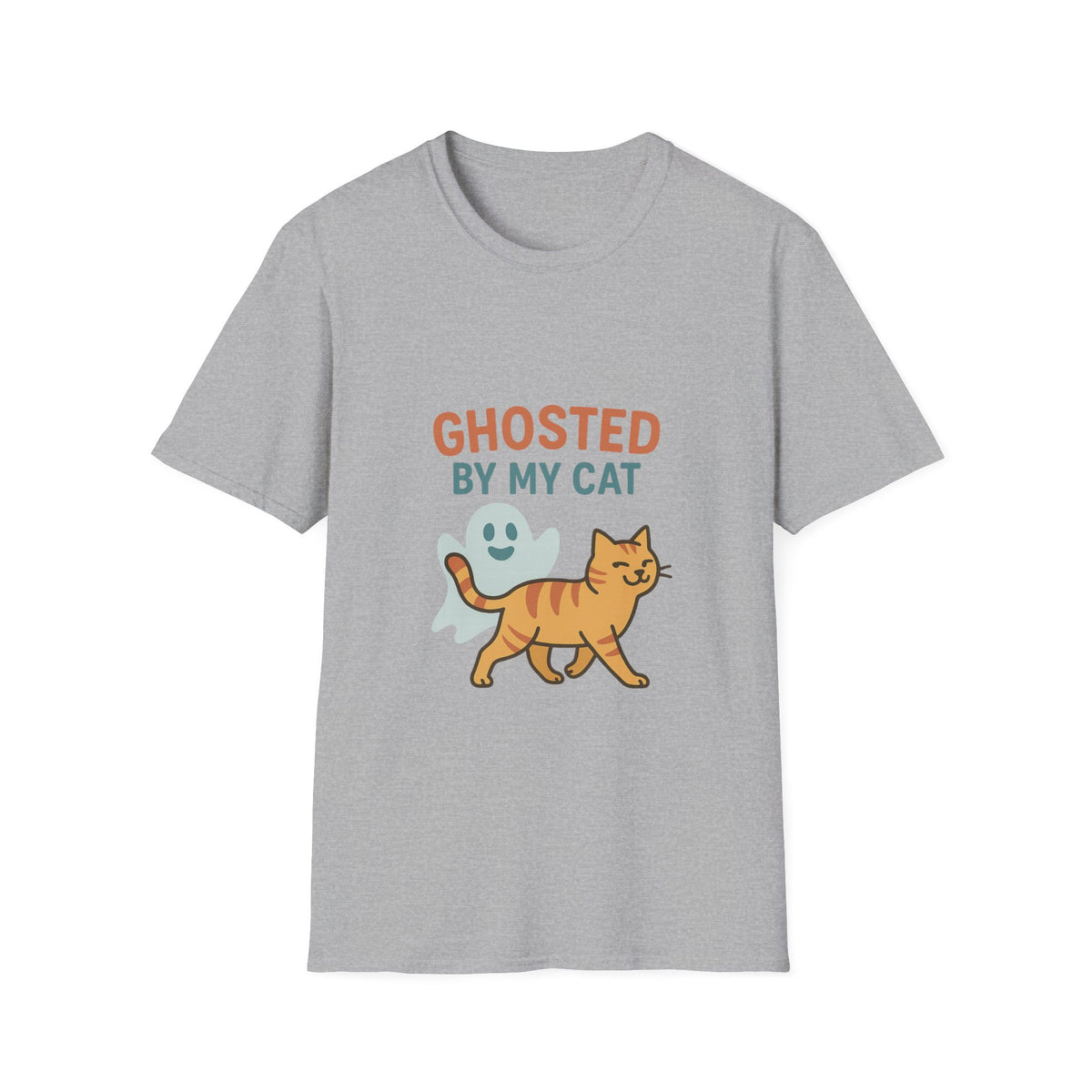 Ghosted By My Cat T-Shirt — Cute Funny Cat Lover Tee - Trending Now - October 2026