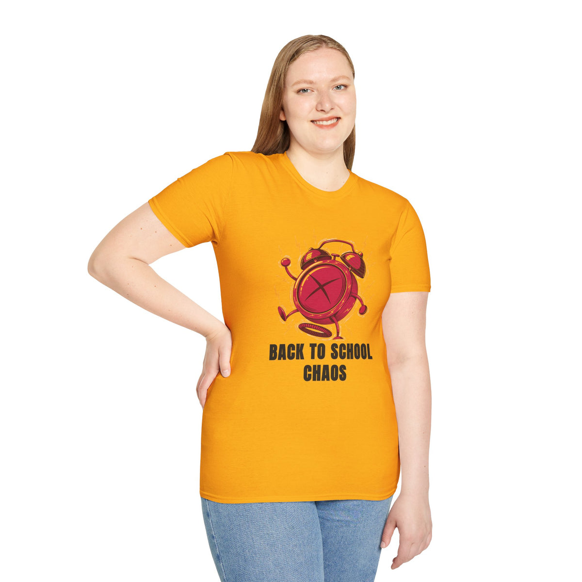 Back to School Chaos T-Shirt — Funny Alarm Clock Graphic Tee - Trending Now - August 2026