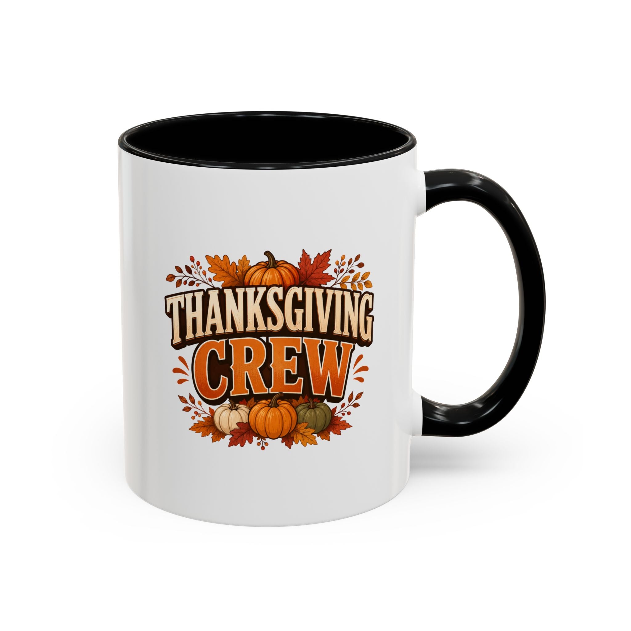 Thanksgiving  Mug — Autumn Pumpkin Accent Mug