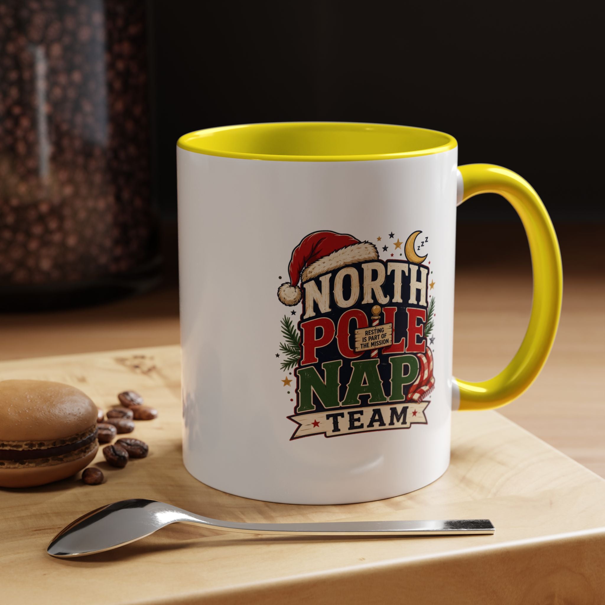 Accent Coffee Mug North Pole Nap