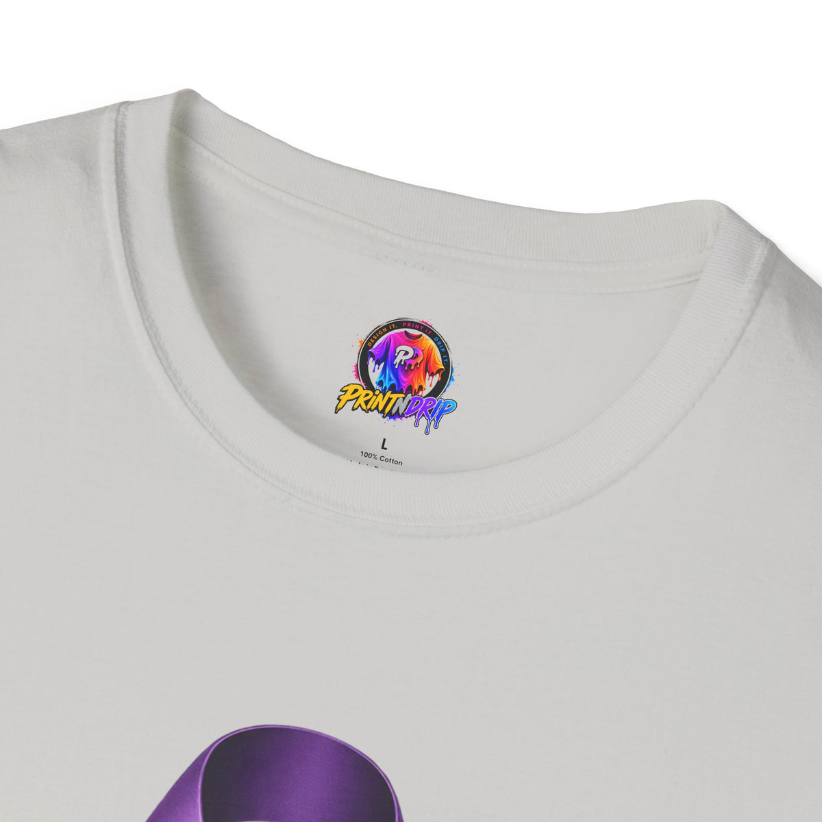 Choose Respect Purple Ribbon T‑Shirt — Domestic Violence Awareness Tee