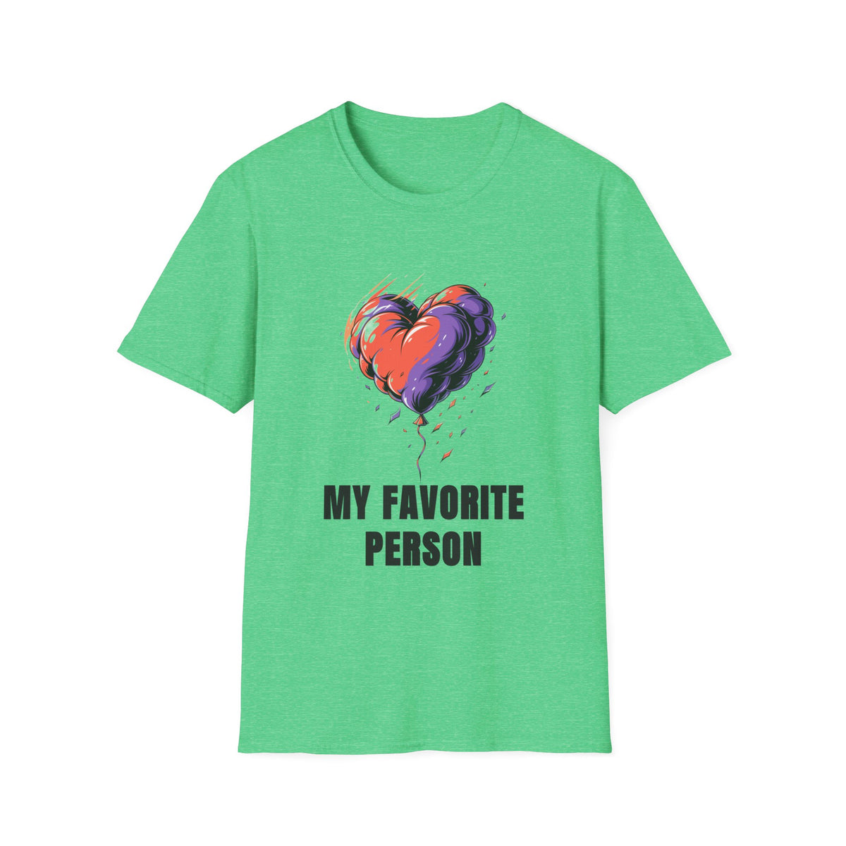 Heart Graphic T-Shirt — "My Favorite Person" Casual Tee - Trending Now - August 2026