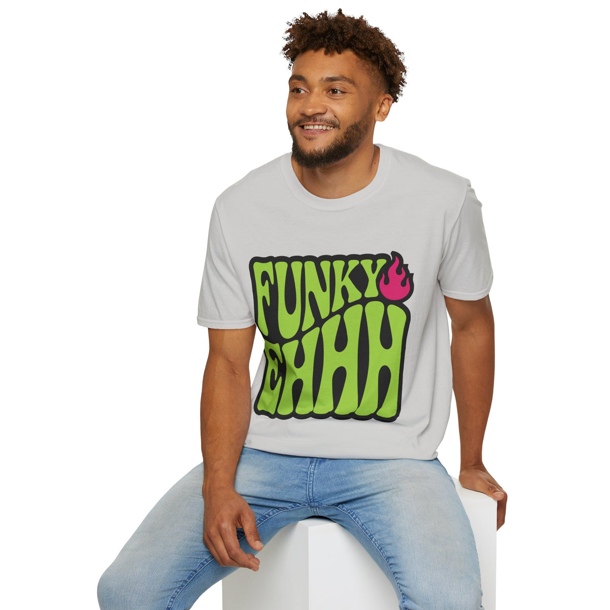 Funky Chili T-Shirt — Retro Psychedelic Green Flame Graphic Tee - Trending Now - August 2026